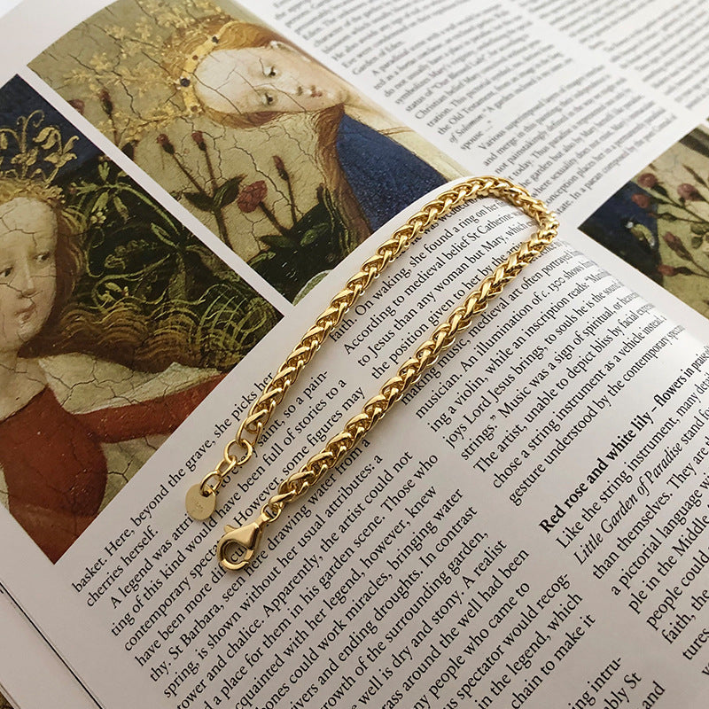 Gold Plated Chain Bracelet