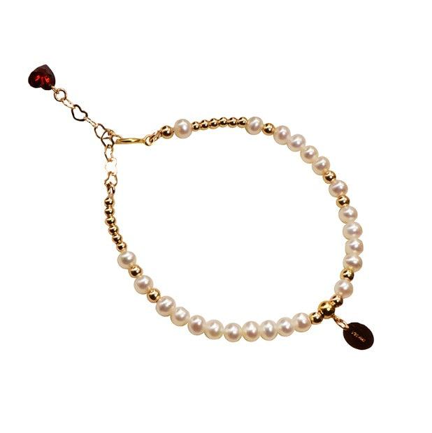 Freshwater Pearl Bead Bracelet