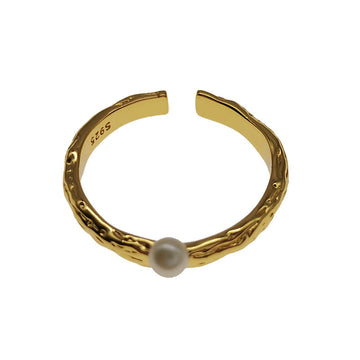 Natural Pearl Irregular Ring